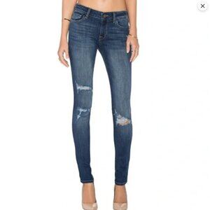 DL1961 Amanda Schiffer Skinny Distressed Medium Wash Jeans Size 27 #2037